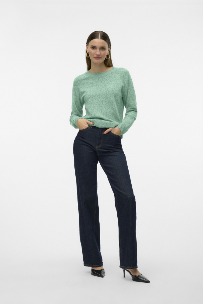 VMDOFFY LS O-NECK BLOUSE GA NOOS 10201022 BIRDS EGG